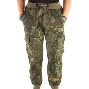 Zateplené maskáčové tepláky Loshan 3D Realtree