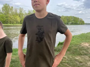 Tričko s potiskem lesní zvěř