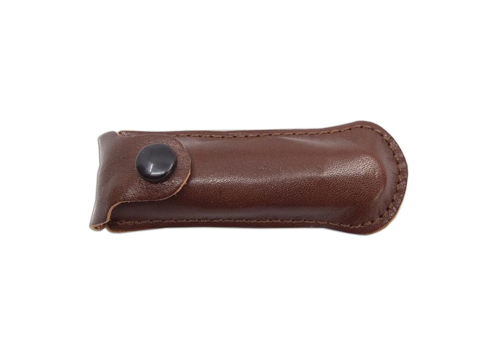Kožené hnědé pouzdro