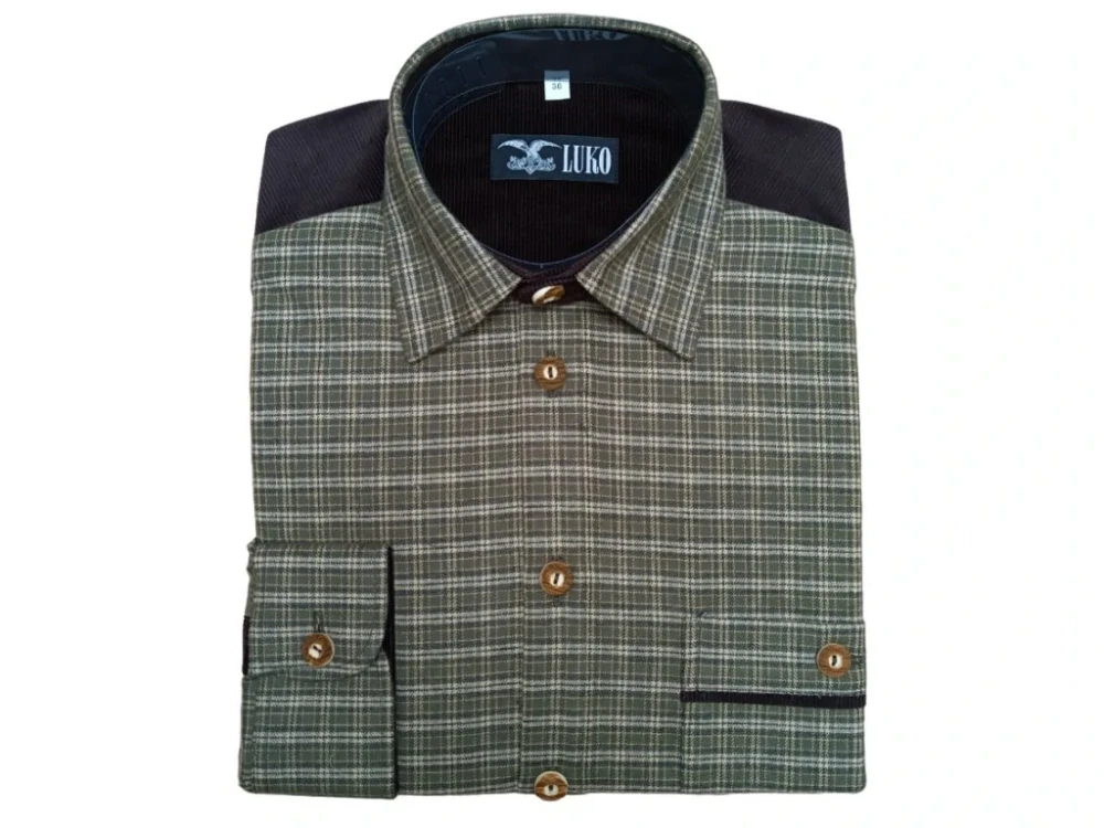 Pánská košile s kombinací 