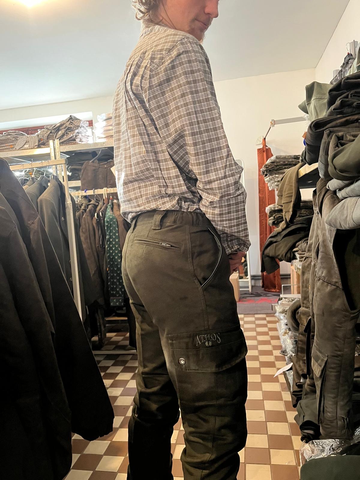 Chlapecké myslivecké kalhoty dyftýn Athos