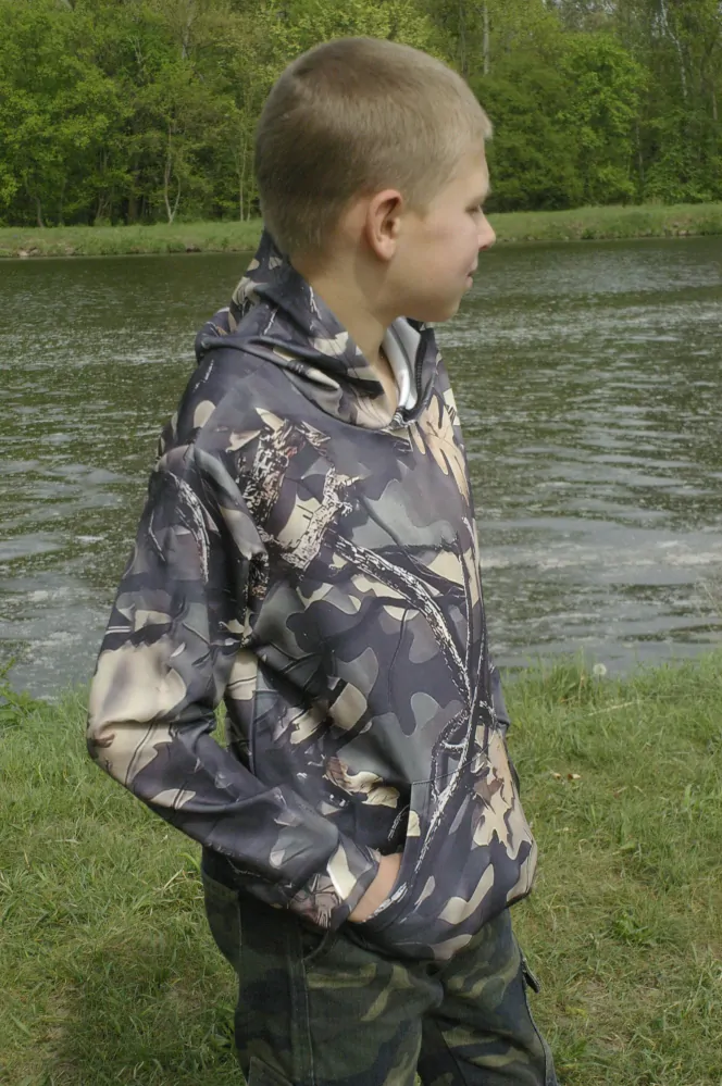 Dětská maskovací mikina