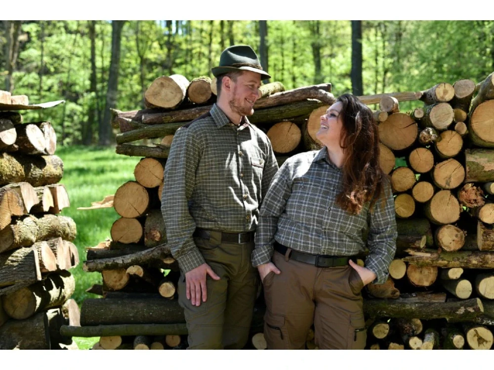 Pánská košile s kombinací 