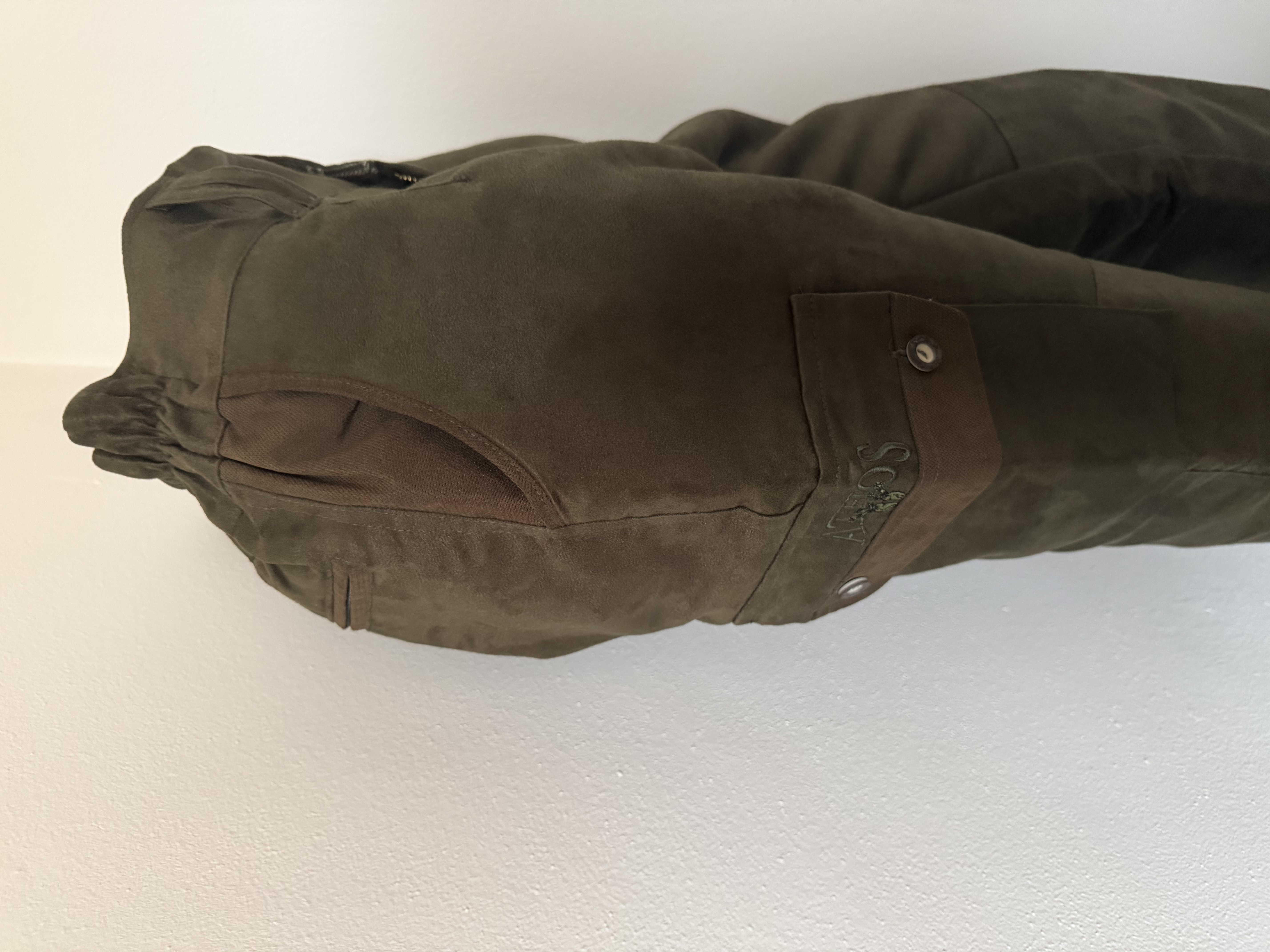 Chlapecké myslivecké kalhoty Jonáš zateplené flanelem