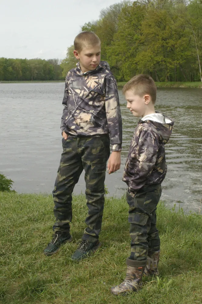 Dětská maskovací mikina