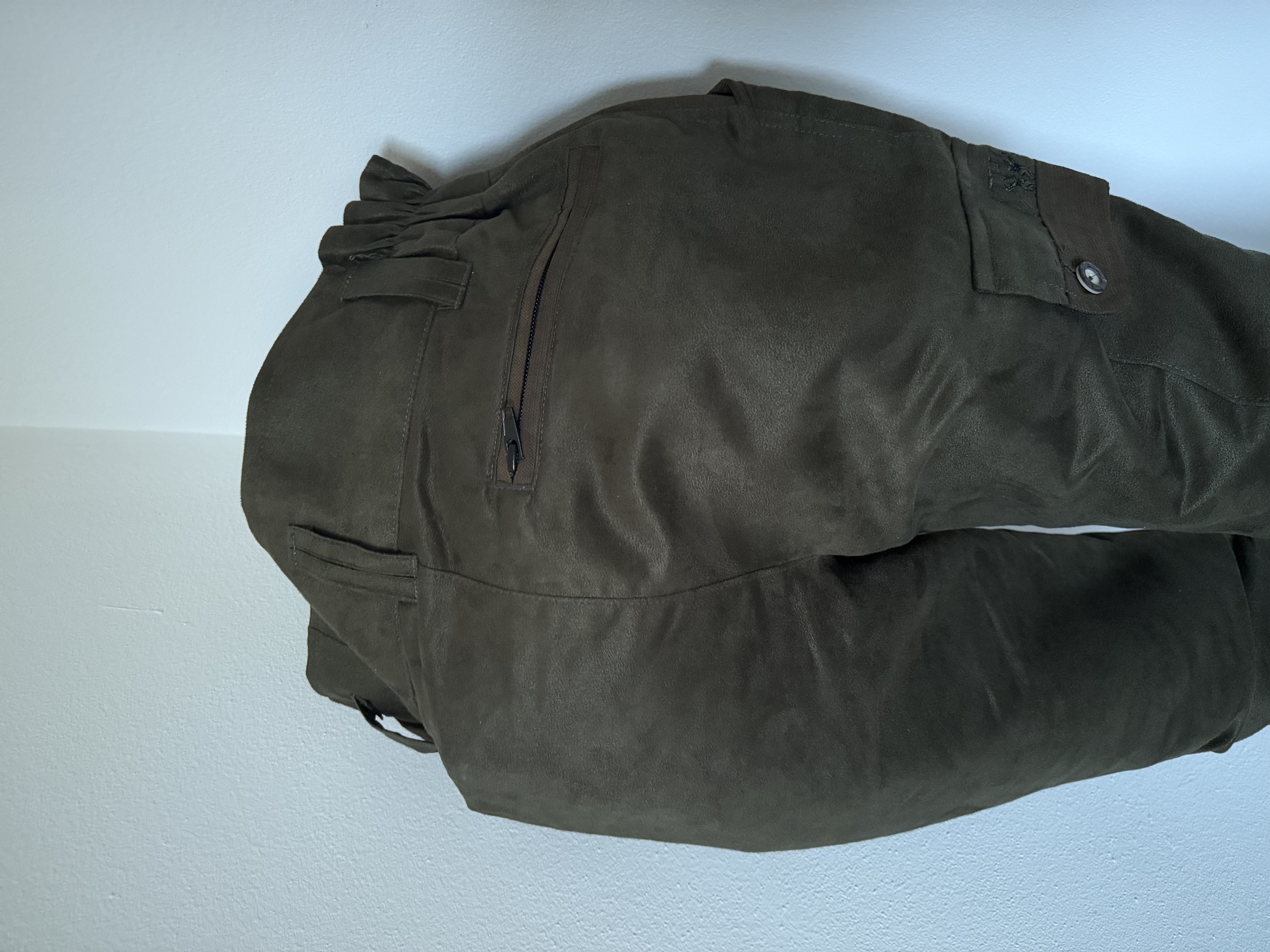 Dívčí myslivecké kalhoty Jonáš zateplené flanelem