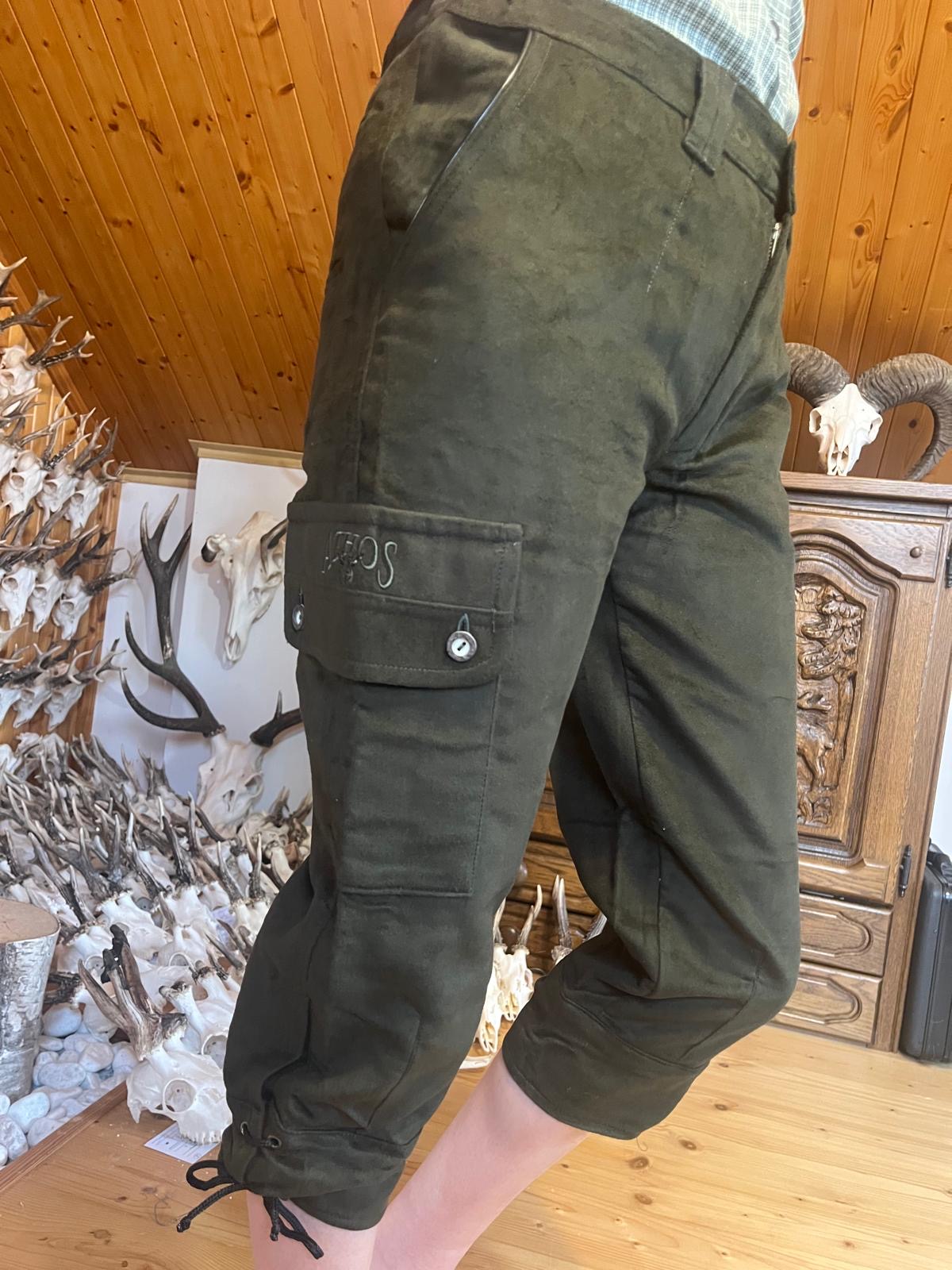 Dámské myslivecké dyftýnové krátké kalhoty (golfky) Athos