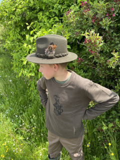 Myslivecký dětský klobouk Hubert